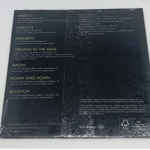 Limited Edition Dave Matthews CD - Picture 4 of 5
